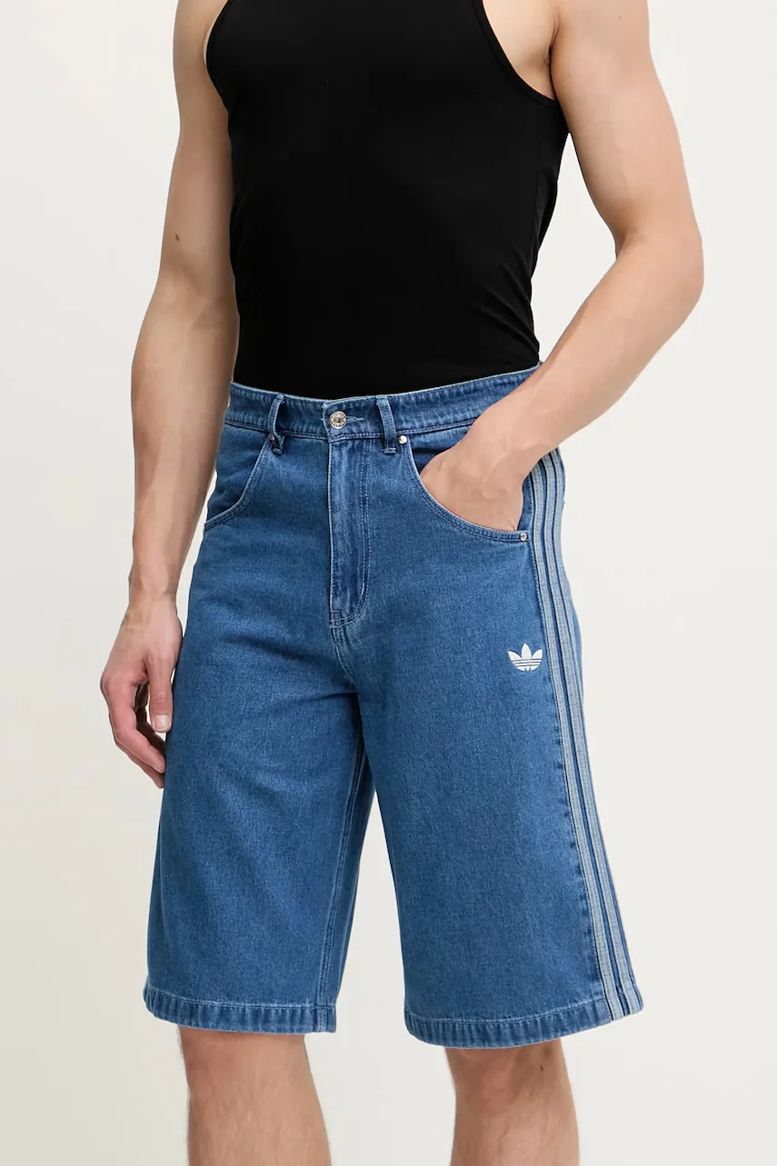 adidas Originals Дънков къс панталон Firebird
