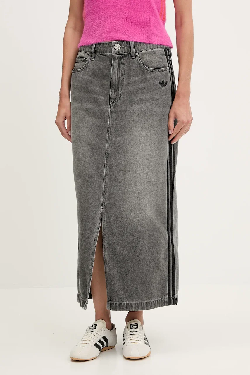 adidas Originals Дънкова пола Denim Long Skirt