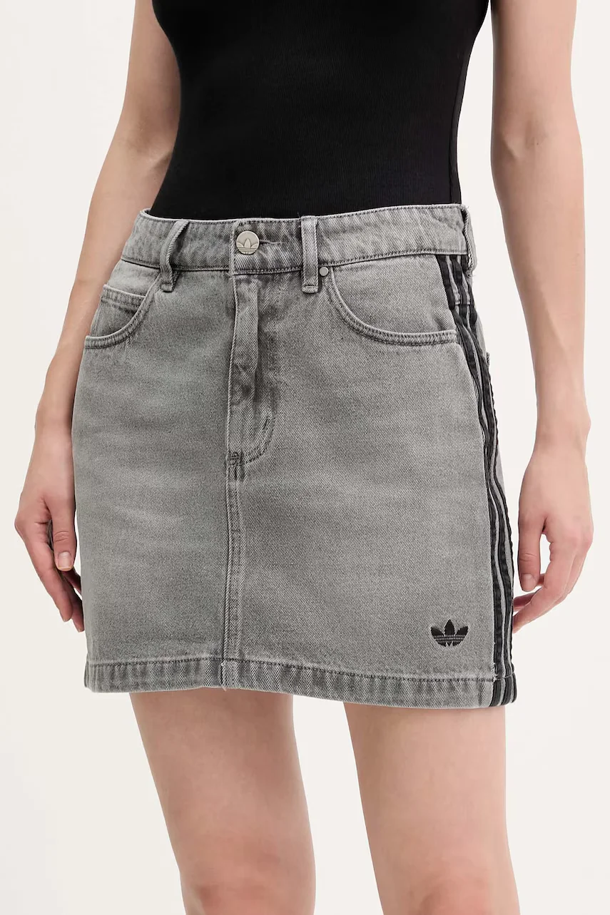 adidas Originals Дънкова пола Denim Mini Skt