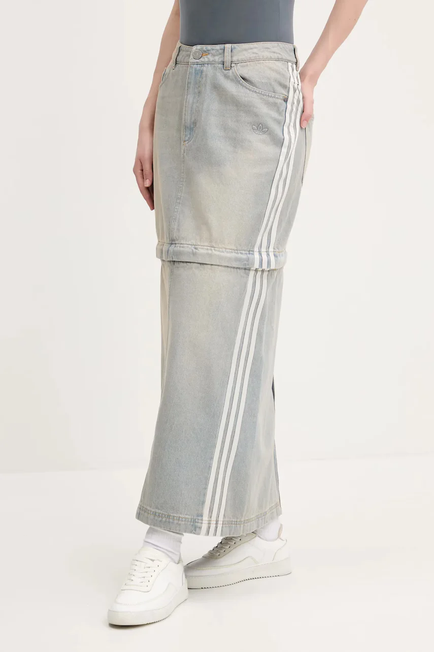 adidas Originals Дънкова пола DENIM ZIP SKIRT