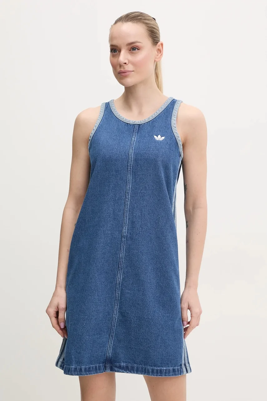adidas Originals Дънкова рокля DENIM 3S DRESS