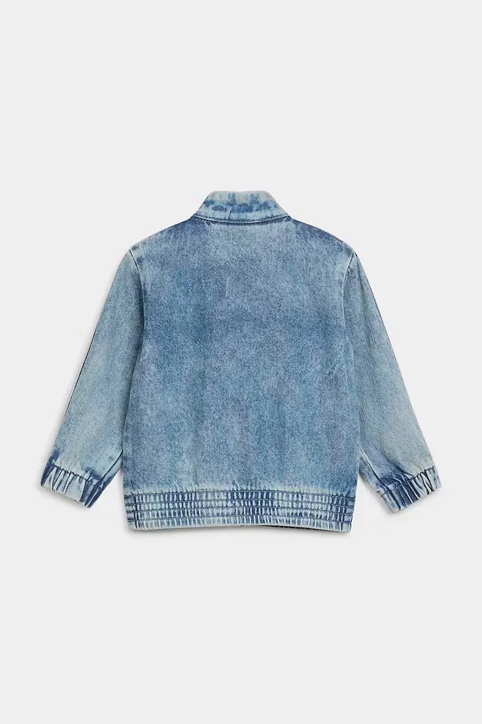 adidas Originals дънково яке за деца синьо KT4366