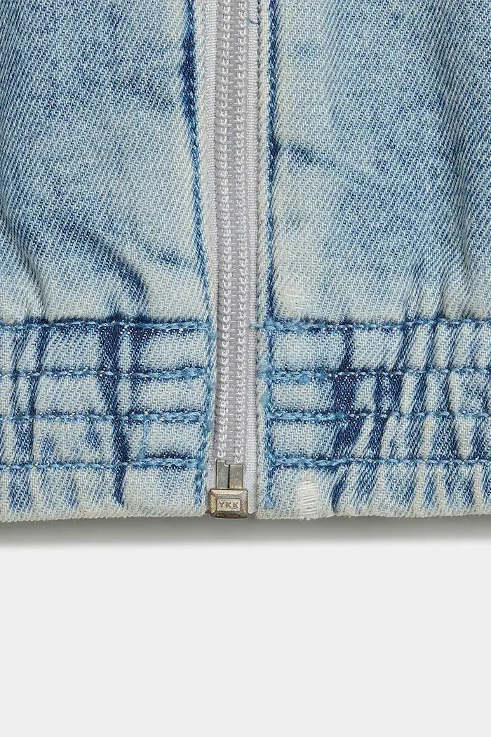 adidas Originals дънково яке за деца синьо KT4366