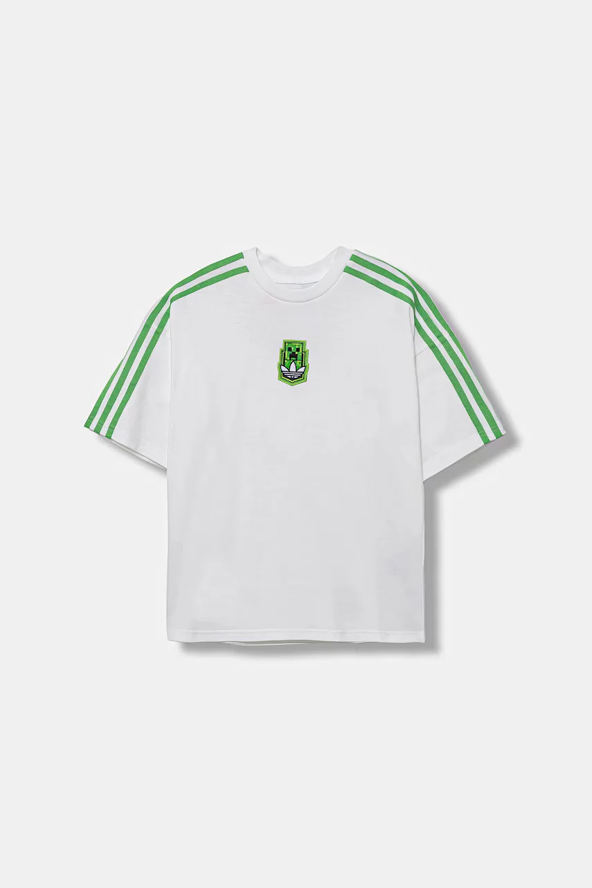 adidas Originals Детска памучна тениска MINECRAFT