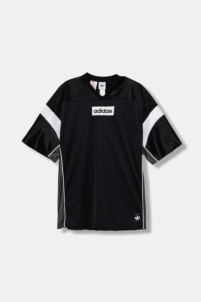 adidas Originals Детска тениска в черно с десен JX3880