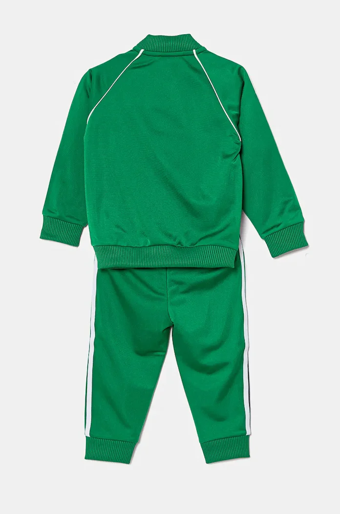 adidas Originals Детски анцуг SST TRACKSUIT в зелено IX5176