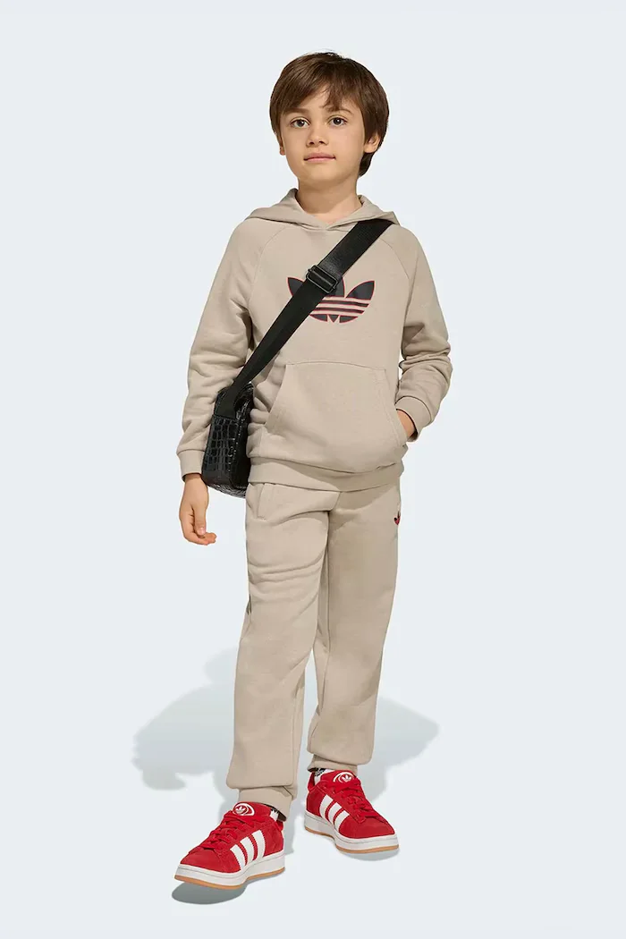 adidas Originals Детски анцуг в бежово KD5772