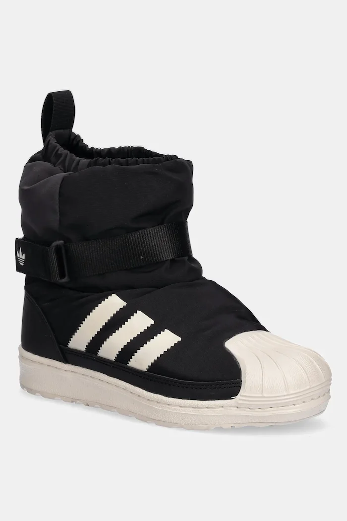adidas Originals Детски апрески SUPERSTAR 360 WTR BOOT в черно JQ7949