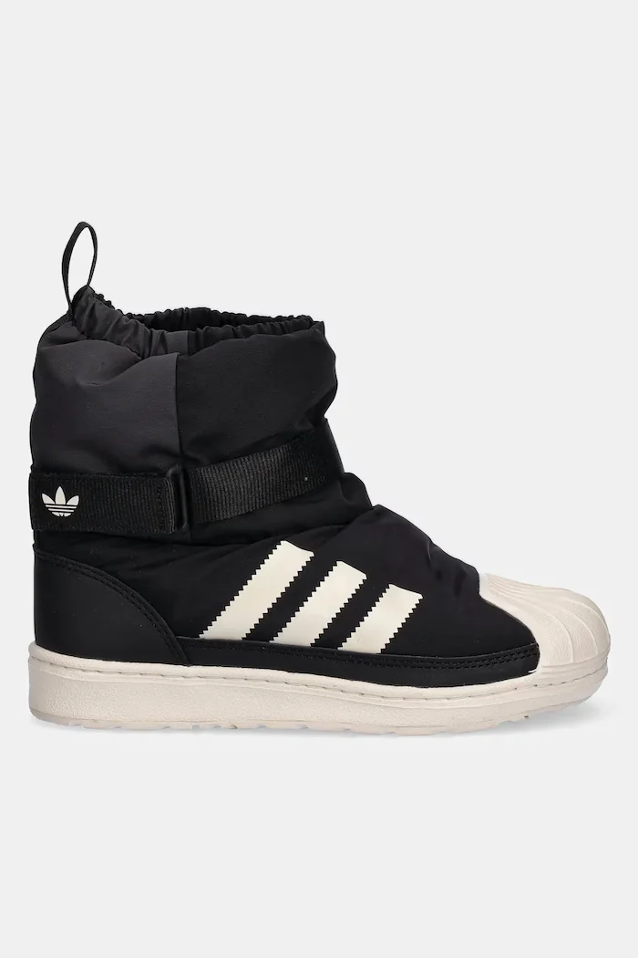 adidas Originals Детски апрески SUPERSTAR 360 WTR BOOT в черно JQ7949