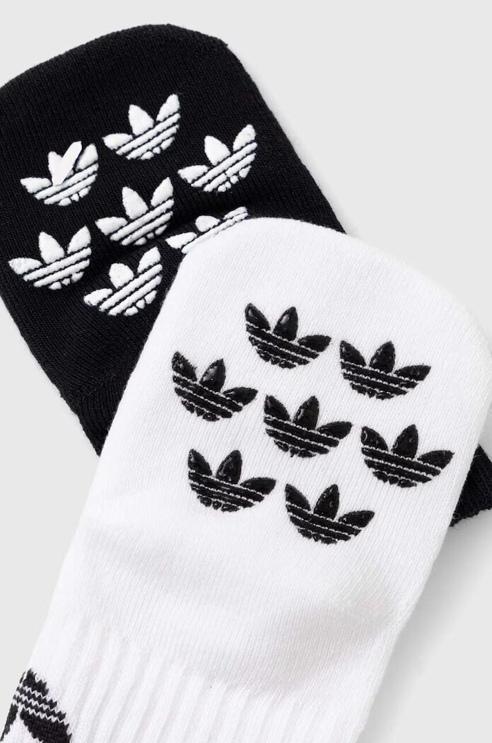 adidas Originals Детски чорапи (2 броя) в черно
