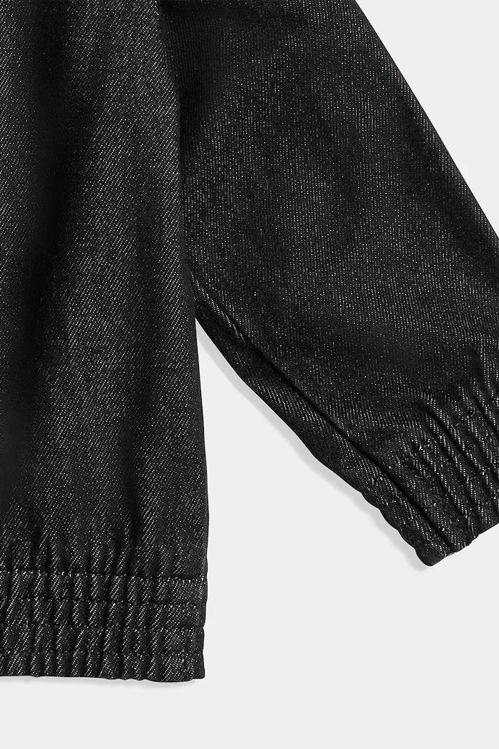 adidas Originals Детски дънков суичър в черно с апликация KD3188