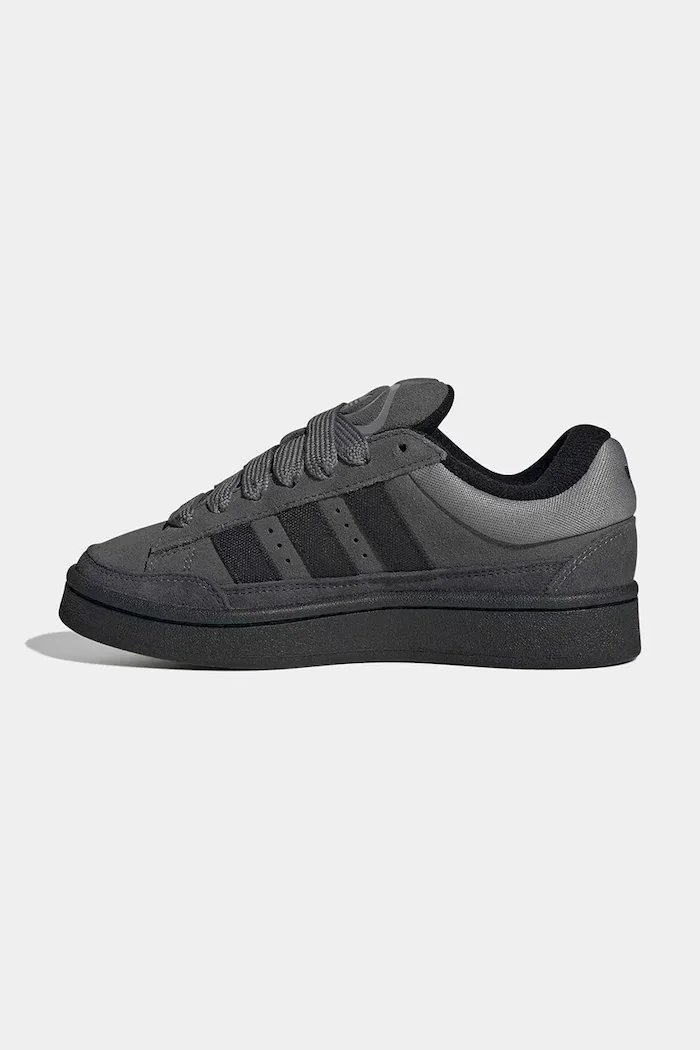 adidas Originals Детски кожени маратонки CAMPUS ST в черно KI8729