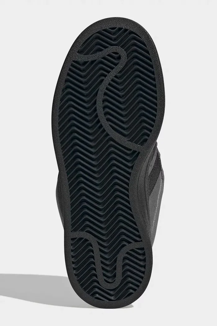 adidas Originals Детски кожени маратонки CAMPUS ST в черно KI8729