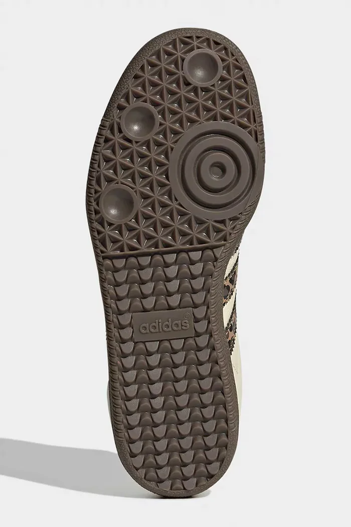 adidas Originals Детски кожени маратонки SAMBA OG в бежово JQ5874