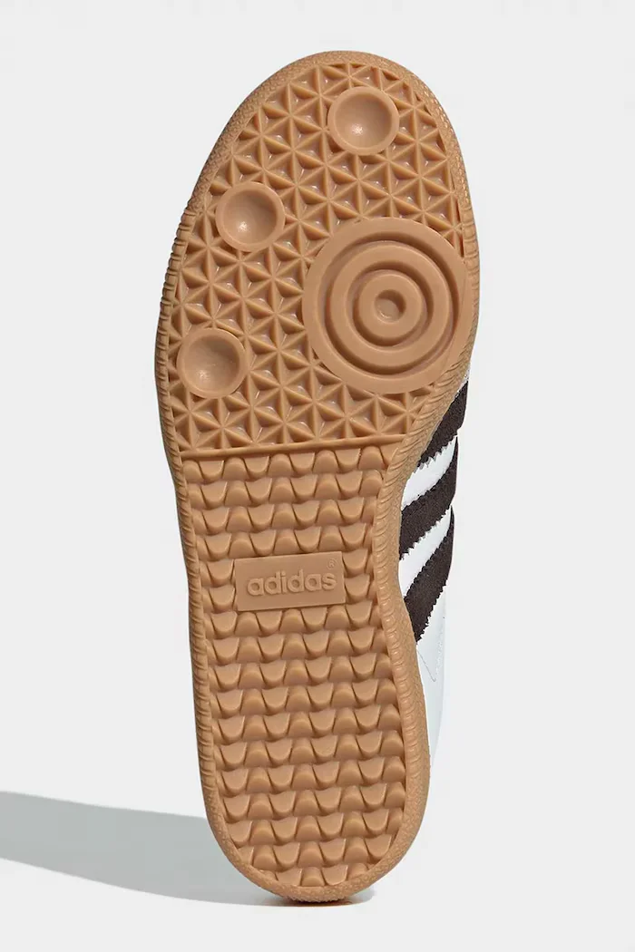 adidas Originals Детски кожени маратонки SAMBA OG в бяло JQ2020
