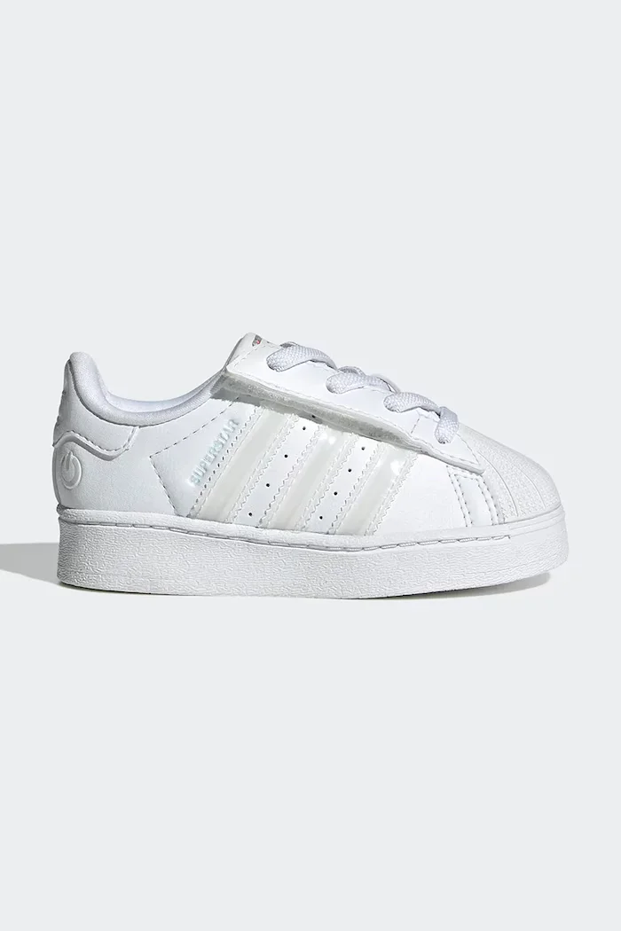 adidas Originals Детски маратонки SUPERSTAR LED LIGHTS в бяло JQ6418