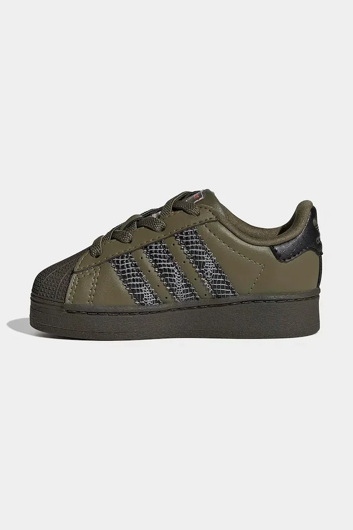 adidas Originals Детски маратонки SUPERSTAR LED LIGHTS в зелено IH6391