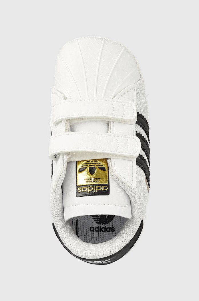 adidas Originals Детски маратонки Superstar в бяло