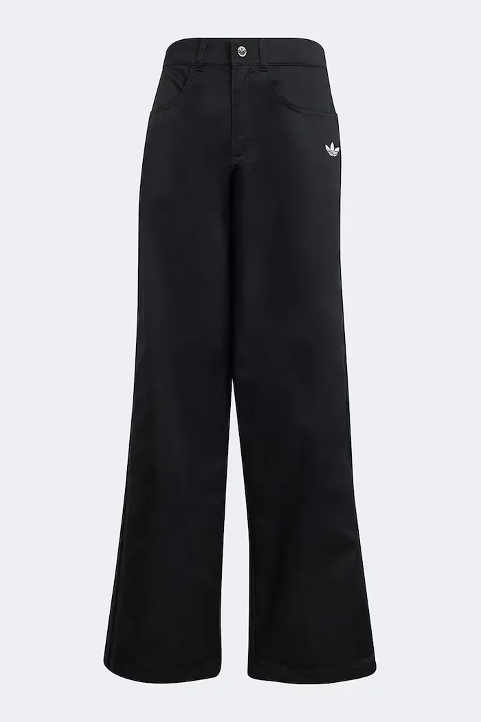 adidas Originals Детски панталон в черно с изчистен дизайн KC7033