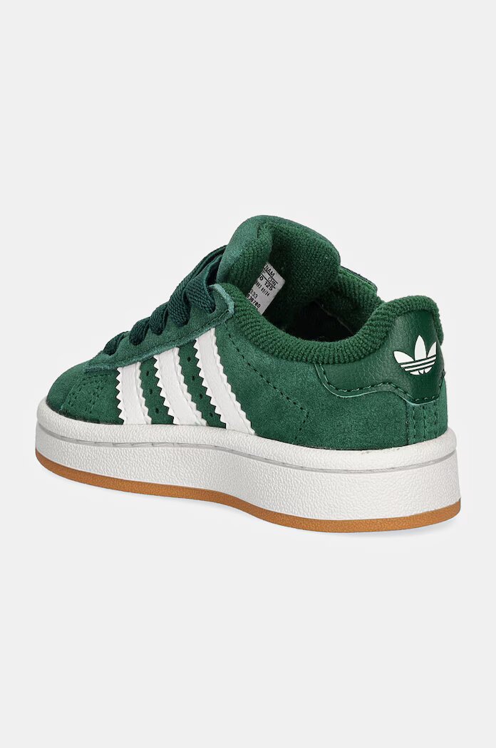 adidas Originals Детски велурени маратонки CAMPUS 00s CF EL в зелено JI4333