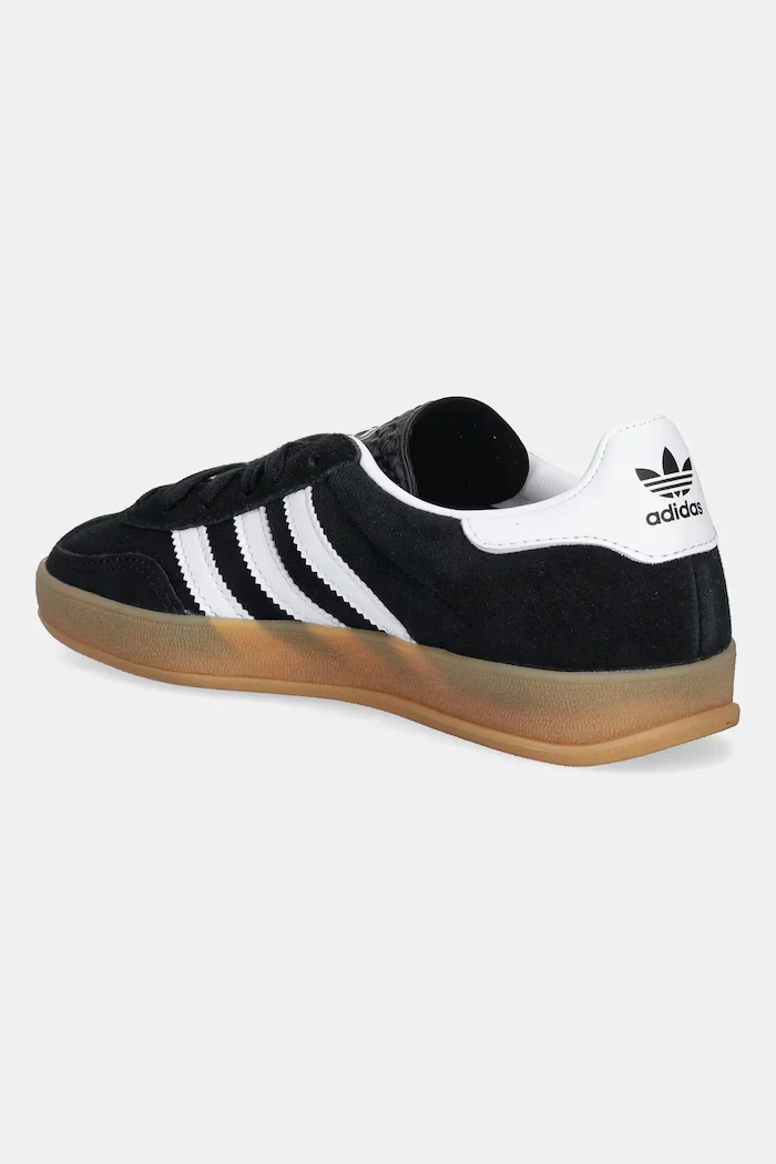 adidas Originals Детски велурени маратонки GAZELLE INDOOR в черно JQ8701