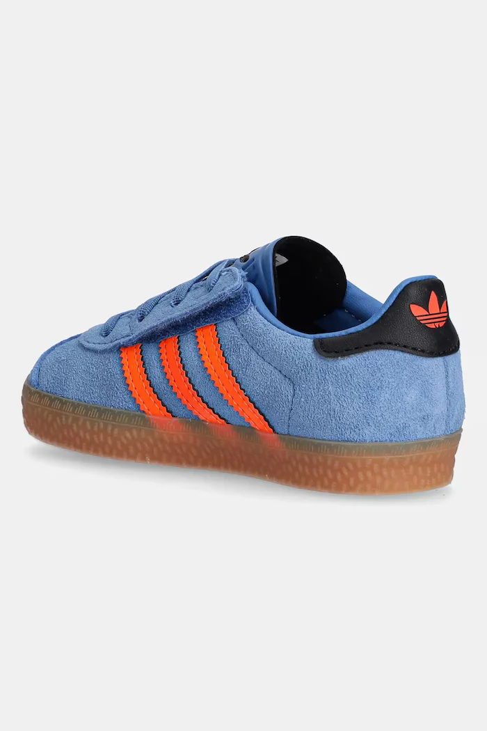 adidas Originals Детски велурени маратонки GAZELLE в синьо JP7134