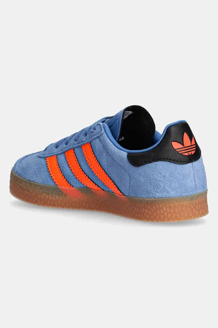 adidas Originals Детски велурени маратонки GAZELLE в синьо JQ7836
