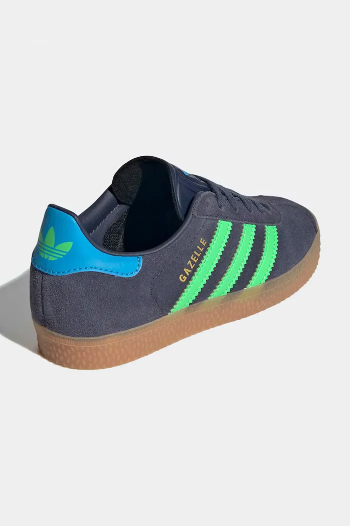 adidas Originals Детски велурени маратонки GAZELLE в сиво IH6471