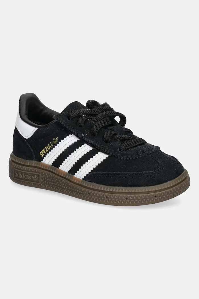 adidas Originals Детски велурени маратонки HANDBALL SPEZIAL в черно JI2898
