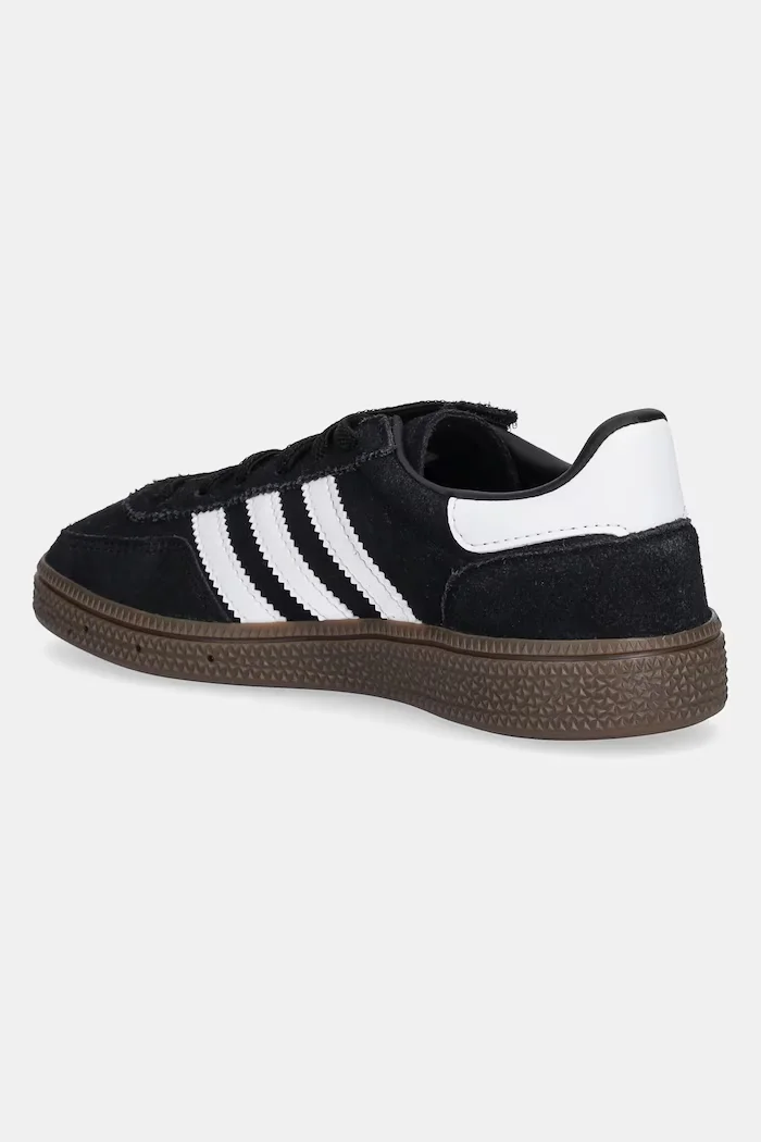 adidas Originals Детски велурени маратонки HANDBALL SPEZIAL в черно JQ6382