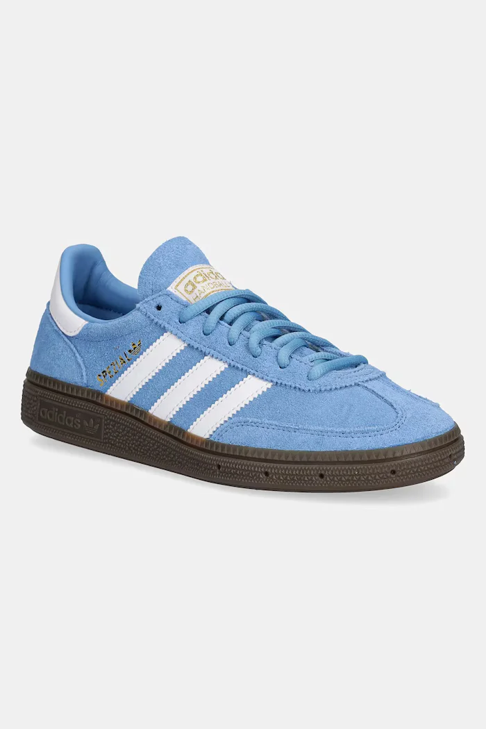 adidas Originals Детски велурени маратонки HANDBALL SPEZIAL в синьо JI2902