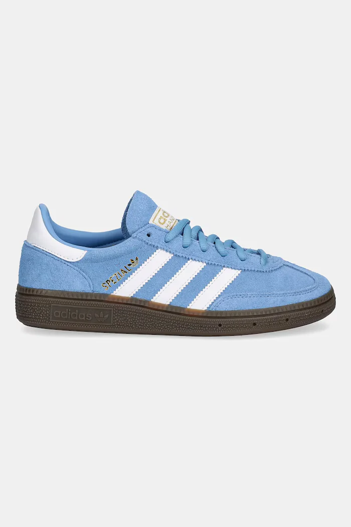 adidas Originals Детски велурени маратонки HANDBALL SPEZIAL в синьо JI2902