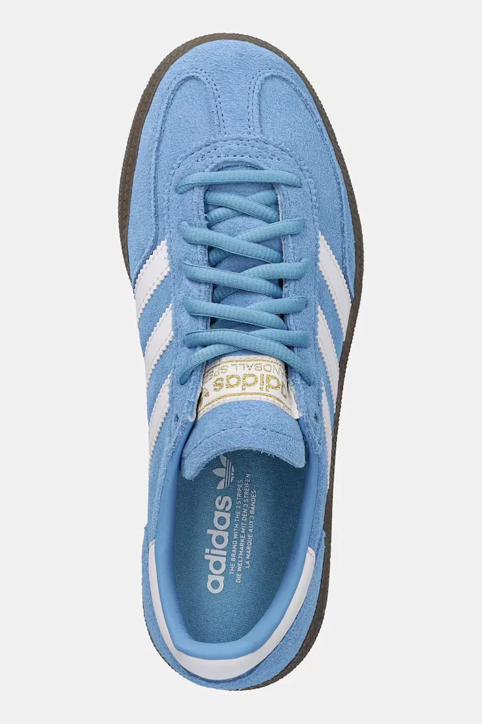 adidas Originals Детски велурени маратонки HANDBALL SPEZIAL в синьо JI2902