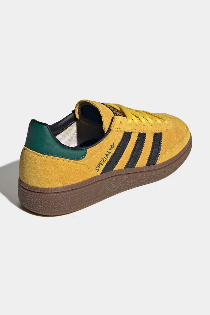 adidas Originals Детски велурени маратонки HANDBALL SPEZIAL в жълто JP9563