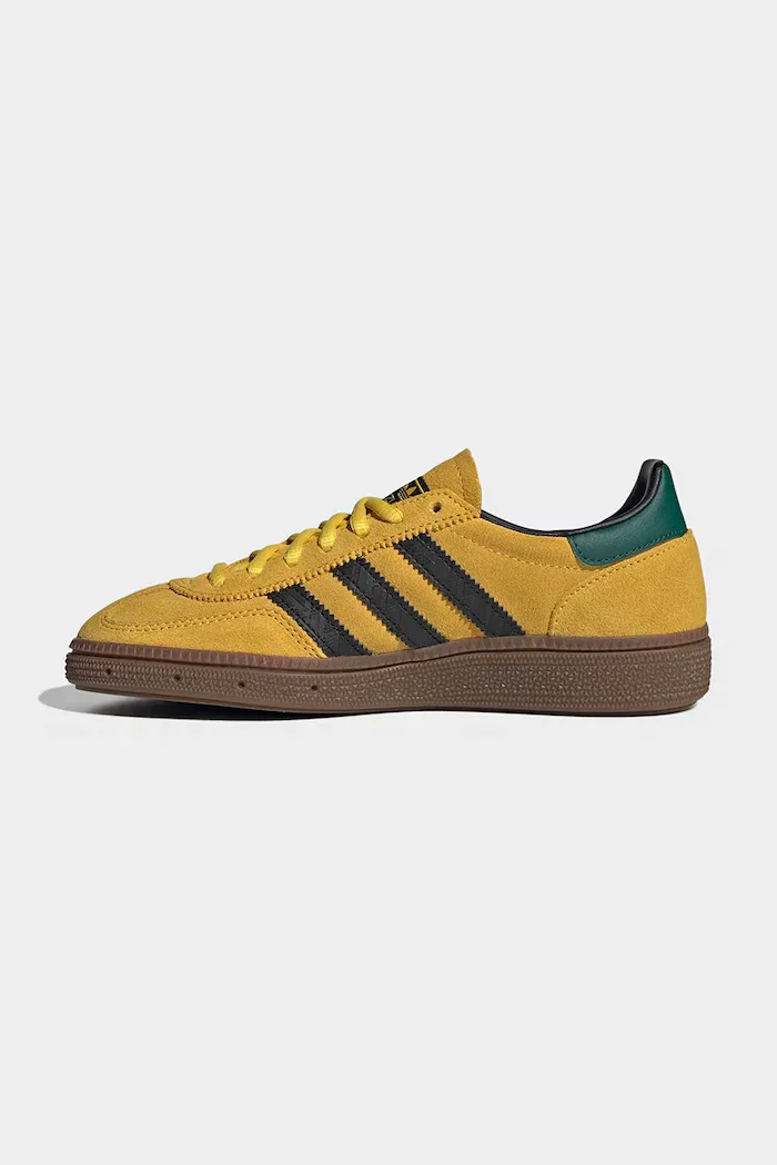adidas Originals Детски велурени маратонки HANDBALL SPEZIAL в жълто JP9563