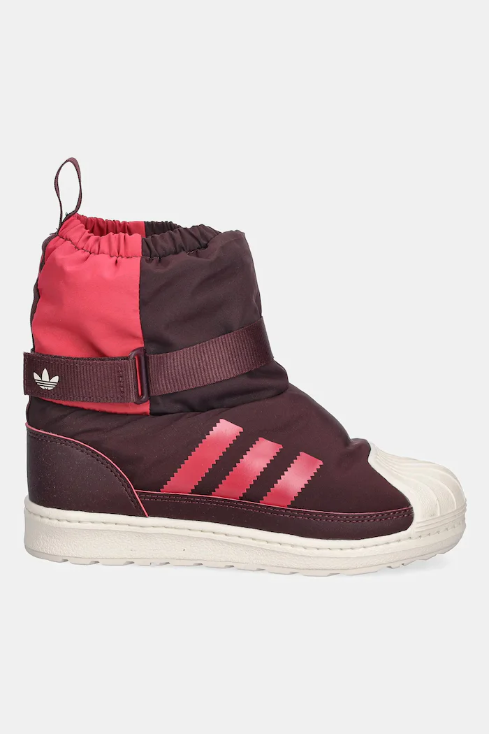 adidas Originals Детски зимни обувки SUPERSTAR 360 WTR BOOT в бордо JR5804
