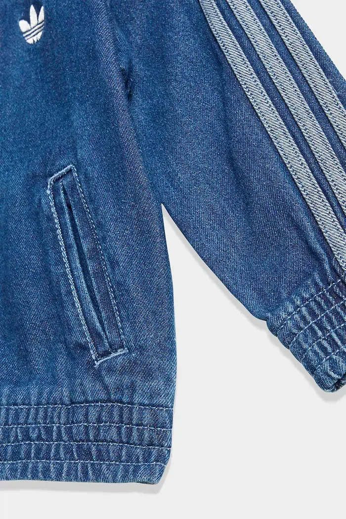 adidas Originals Детско дънково яке в синьо KD3183