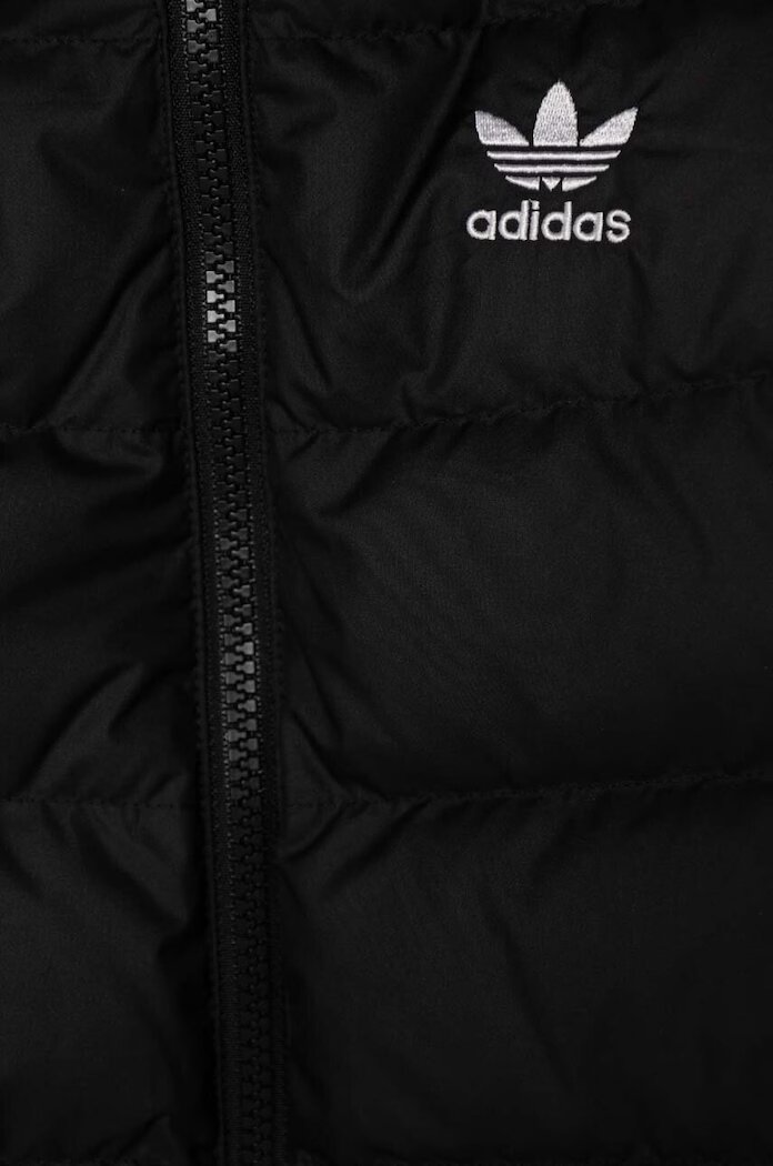 adidas Originals Детско пухено яке DOWNACKET в черно IX7493