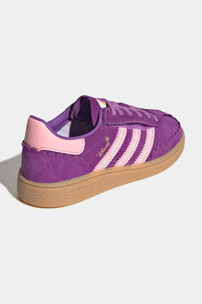 adidas Originals Disney Princess HANDBALL SPEZIAL маратонки за деца от велур виолетови KK4763