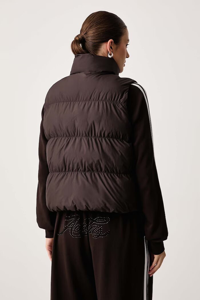 adidas Originals елек дамски Regular Padded кафяв KR9549