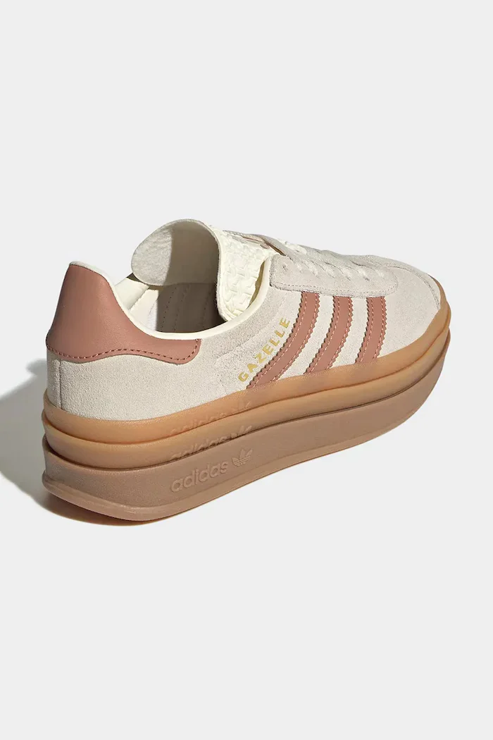 adidas Originals GAZELLE BOLD маратонки за деца бежови KI4707
