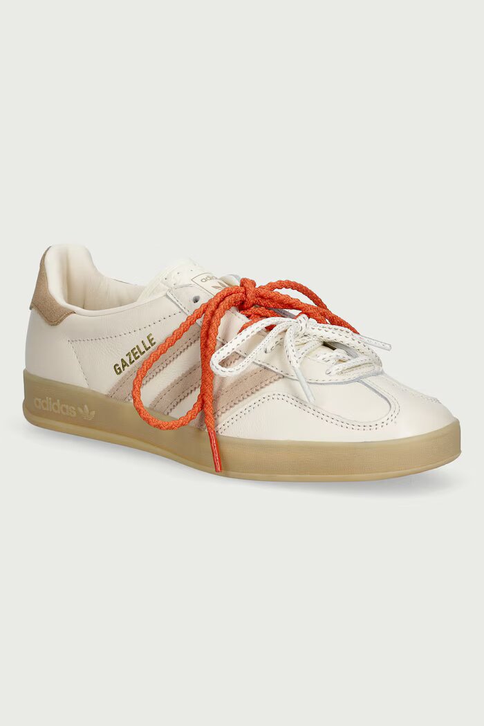 adidas Originals Gazelle Indoor маратонки дамски от кожа бежови KI7189