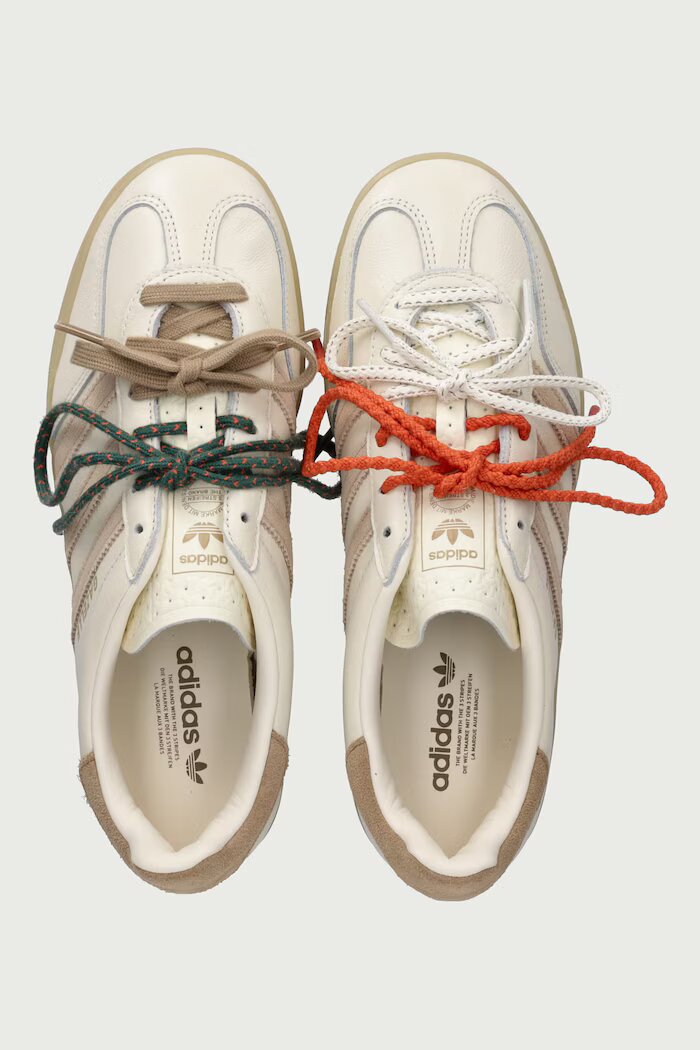 adidas Originals Gazelle Indoor маратонки дамски от кожа бежови KI7189