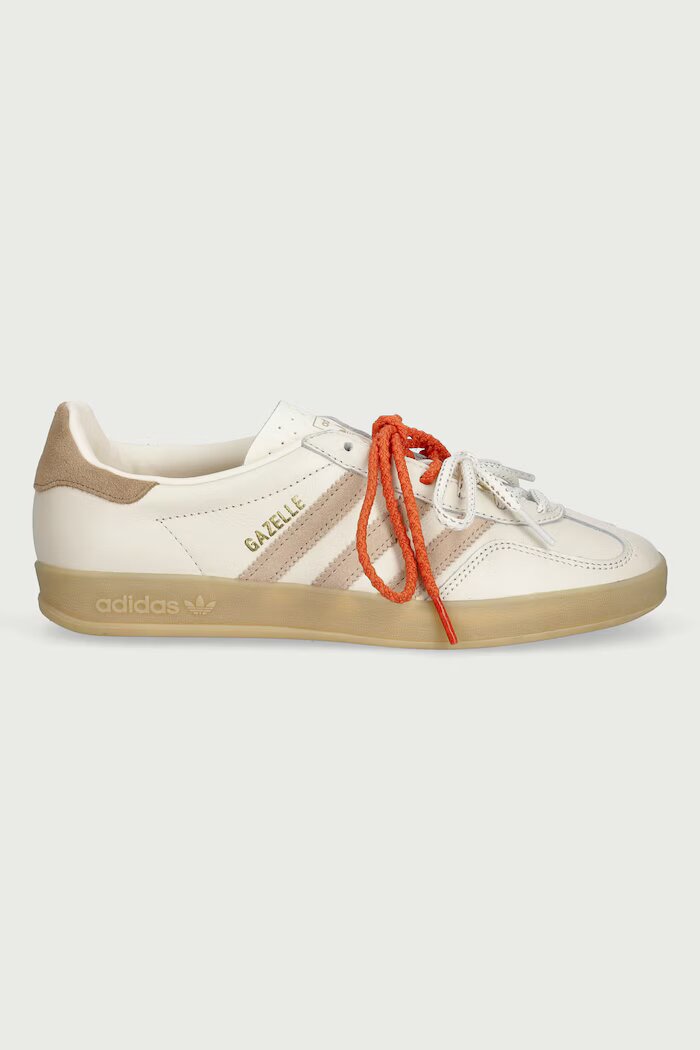 adidas Originals Gazelle Indoor маратонки дамски от кожа бежови KI7189
