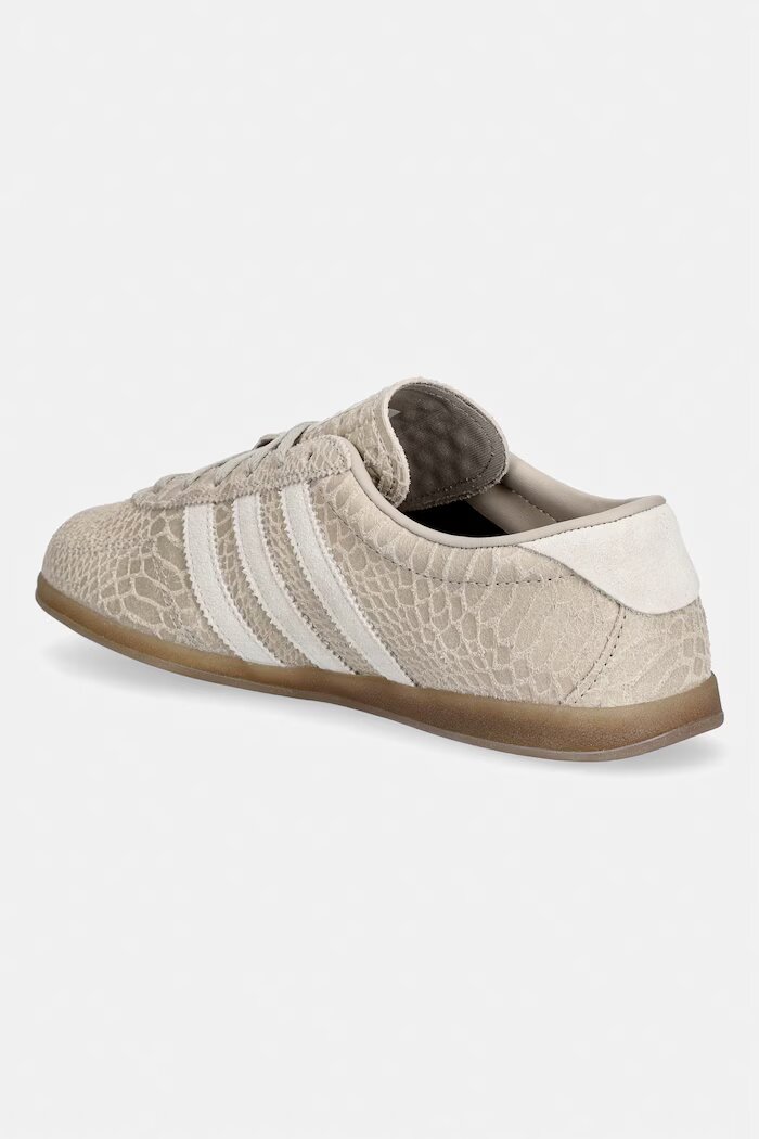 adidas Originals Gazelle Lo Pro маратонки дамски от велур бежови KI3579