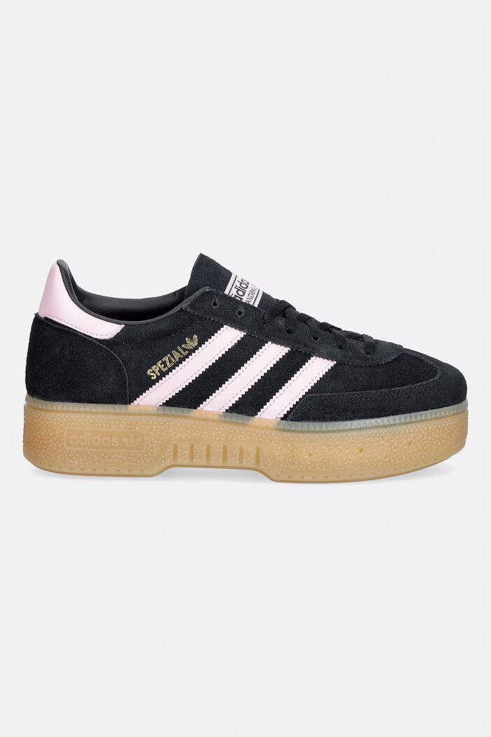 adidas Originals Handball Spezial Bold маратонки дамски от велур черни IH9197