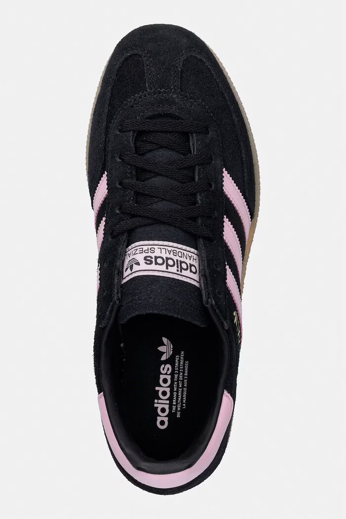 adidas Originals Handball Spezial Bold маратонки дамски от велур черни IH9197