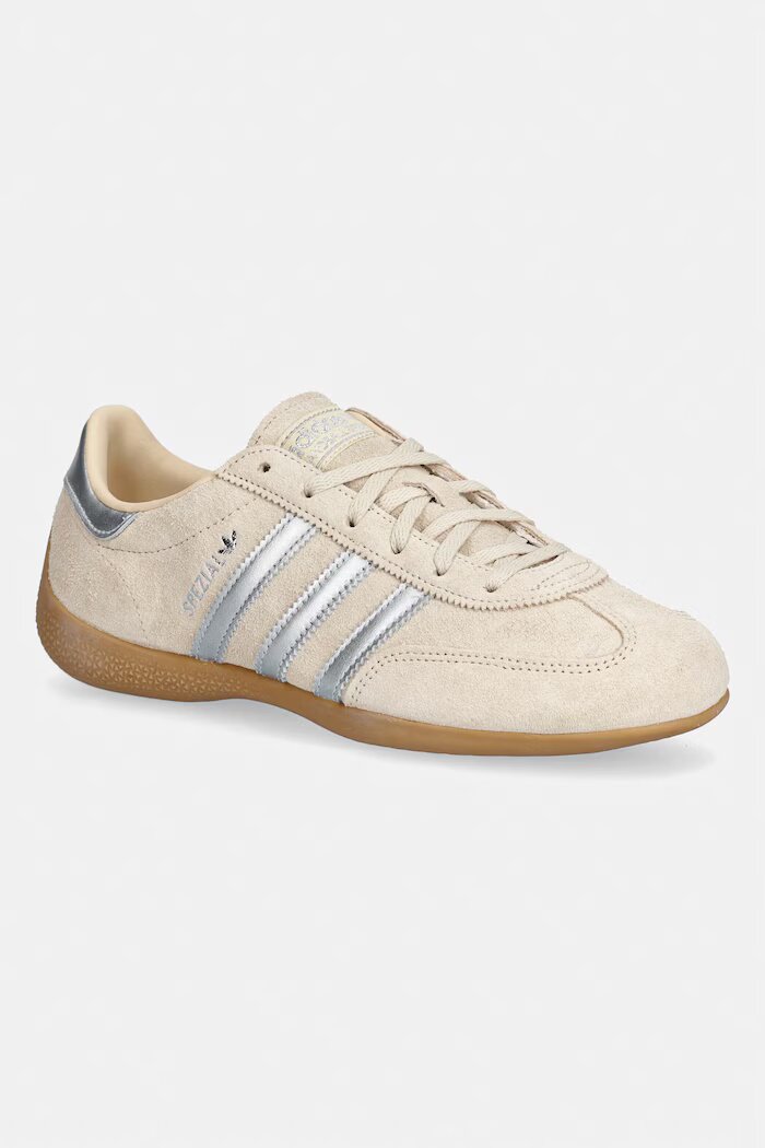 adidas Originals Handball Spezial Lo Pro маратонки дамски от велур бежови KI0910