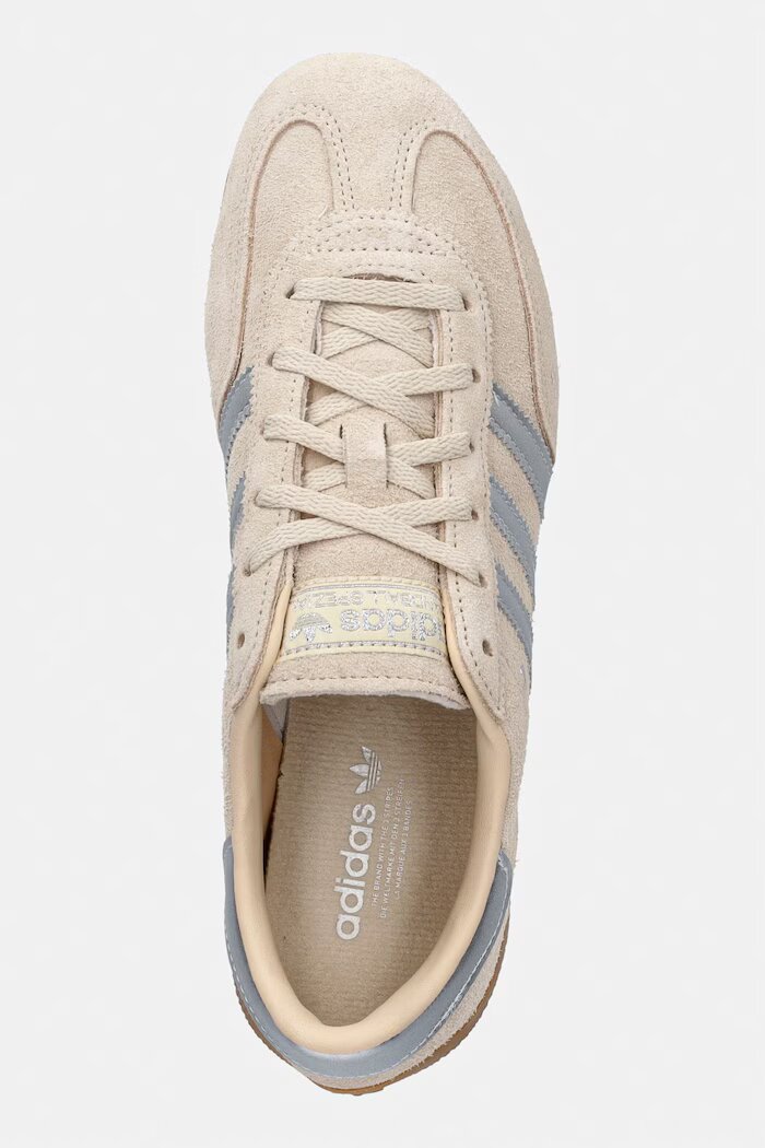 adidas Originals Handball Spezial Lo Pro маратонки дамски от велур бежови KI0910