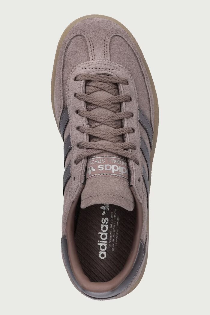 adidas Originals Handball Spezial маратонки дамски от велур кафяви KI2187
